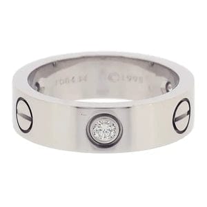 Stainless steel Cartier ring