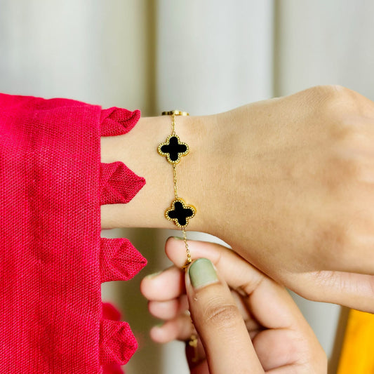 Four Leaf Clover Bracelet