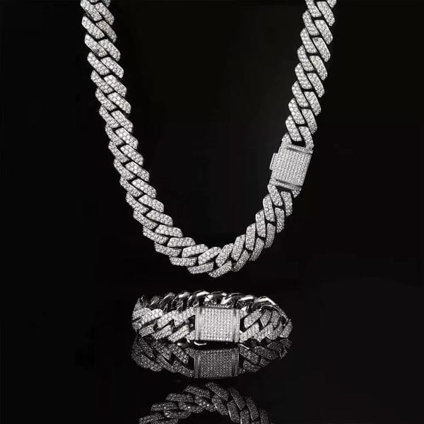 Storm Iced Necklace and bracelet