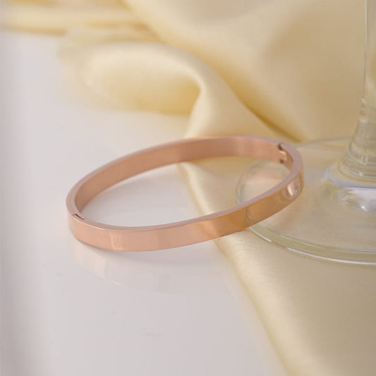 Plain Stackable Bangle Bracelet