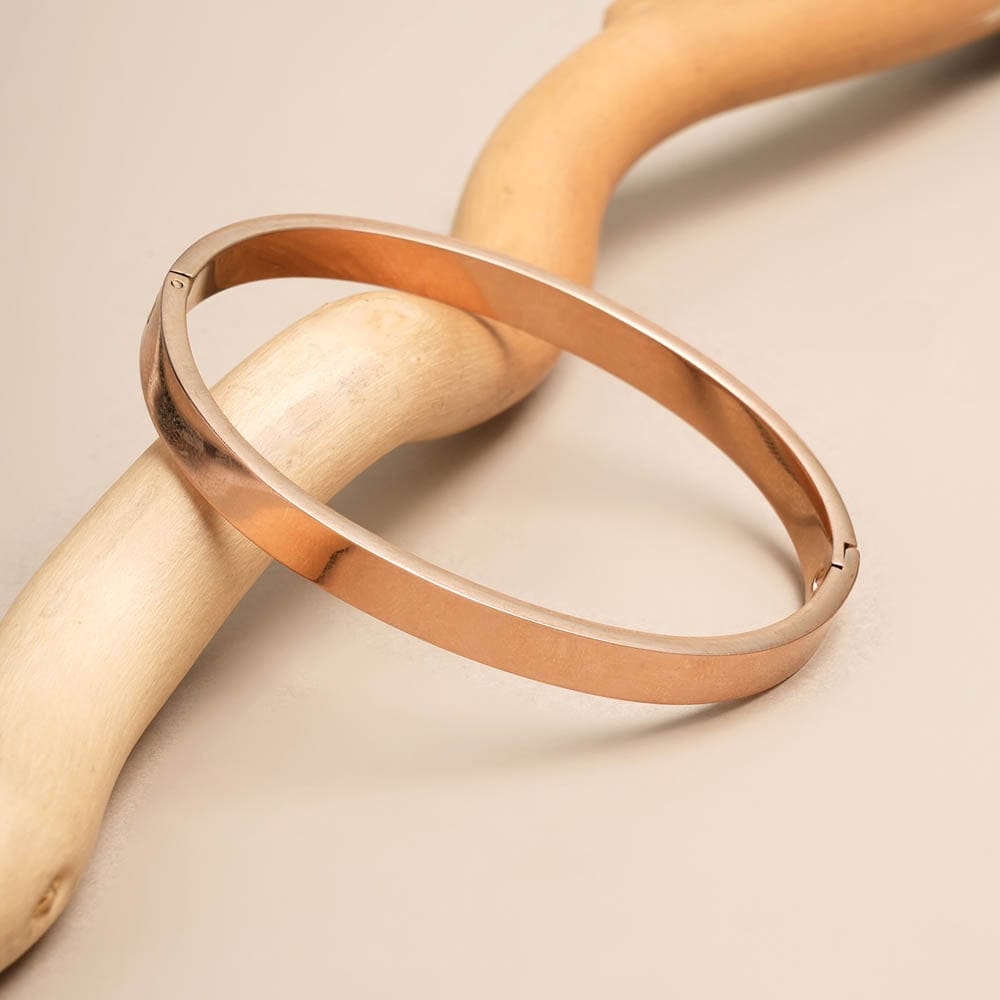 Plain Stackable Bangle Bracelet