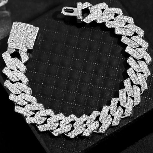 Crystal Men bracelet